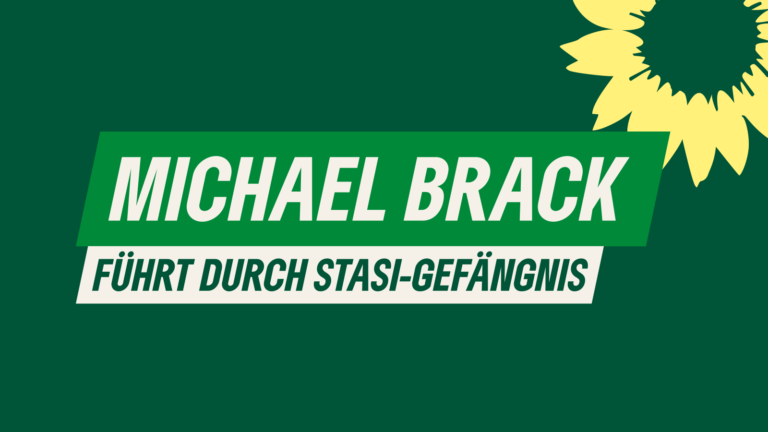 Michael Brack führt Politprominenz durch Stasi-Gefängnis