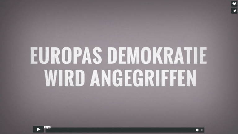 Angriff auf Europas Demokratie