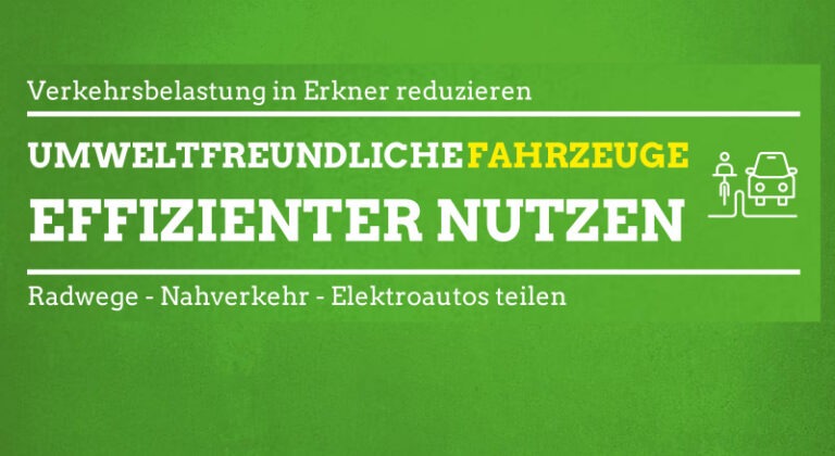 Umweltfreundliche Fahrzeuge effizienter nutzen