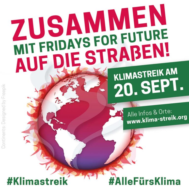 Klimaprotest in Schöneiche