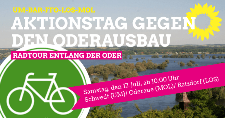 Radtour entlang der Oder