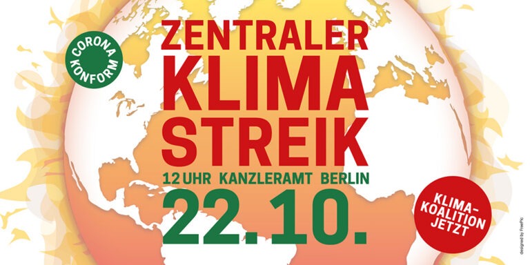 zentraler Klimastreik in Berlin