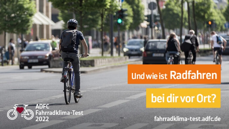 Macht mit! AFDC-Fahrradklimatest