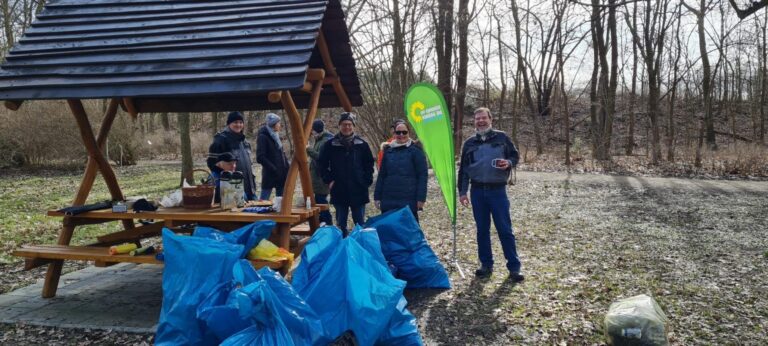 Müllsammelaktion Arboretum 2023
