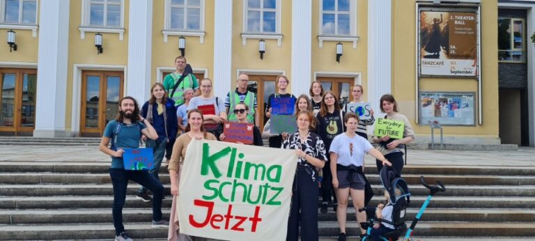 Klimademo Eisenhüttenstadt