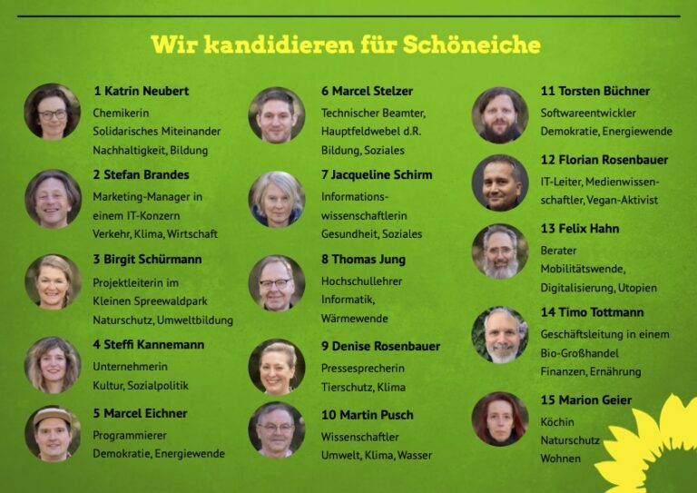 Mehr Grün für Schöneiche!