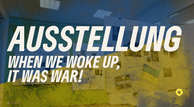 Ausstellung mit Porträts geflüchteter Ukrainerinnen