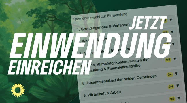 Wald erhalten in Langewahl und Fürstenwalde: Reiche jetzt eine Einwendung ein! So funktioniert es: