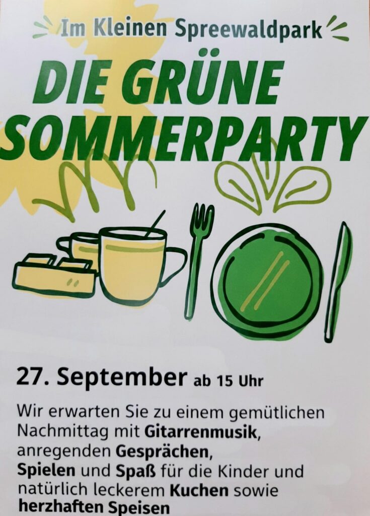 Sommefest-Flyer